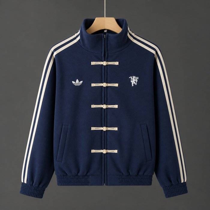 26/27 Manchester United  x Adidas New Year Limited Edition Navy Track Jacket