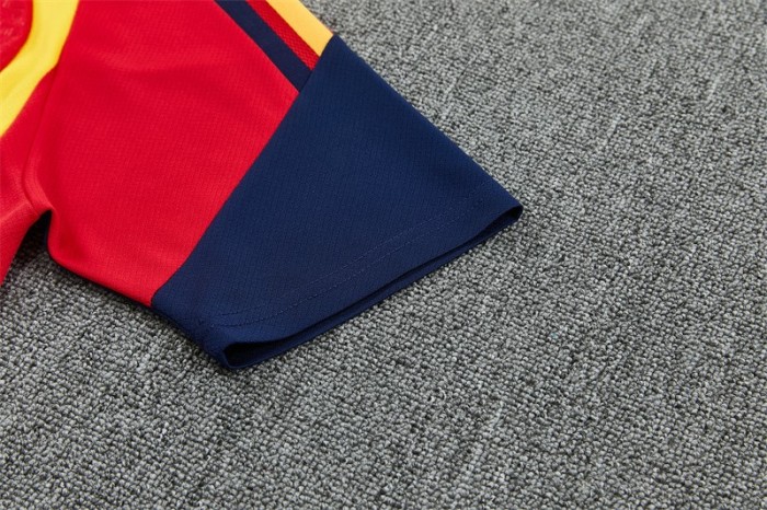 26/27 Spain Home Red Short Sleeve + Soccer Shorts