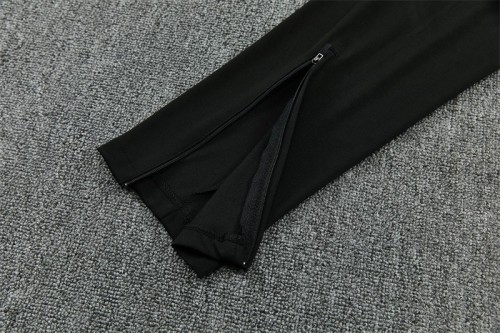 Player Version 26/27 Paris Black Half Zipper Jacket+Long Pants