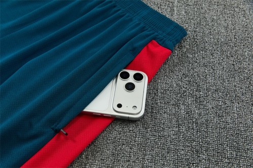 26/27 Portugal Away Blue Short Sleeve + Soccer Shorts