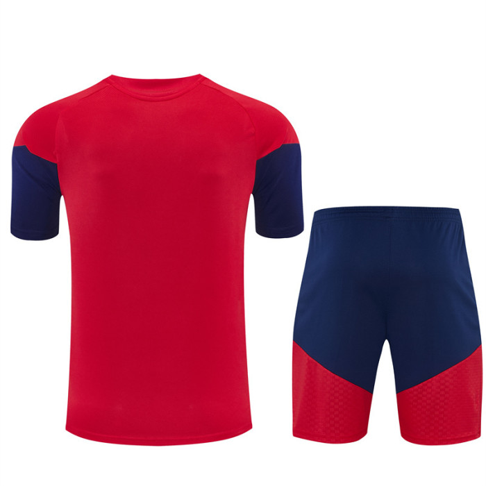 26/27 Spain Home Red Short Sleeve + Soccer Shorts