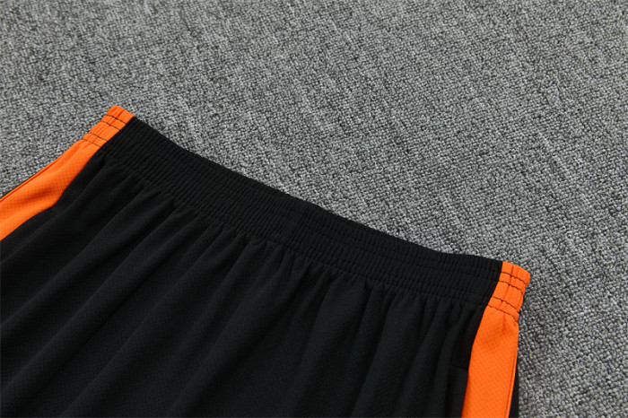 26/27 Netherlands Home Orange Short Sleeve + Soccer Shorts
