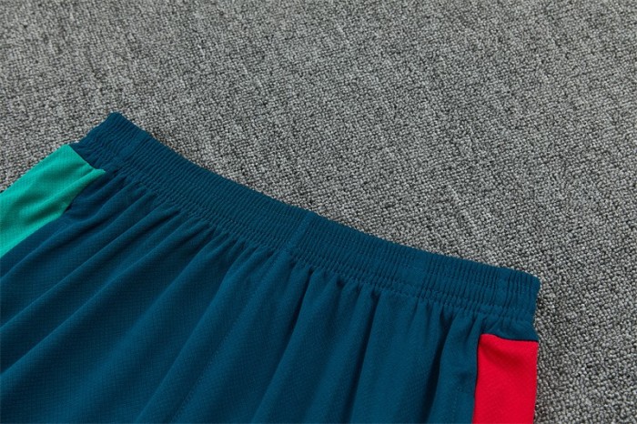 26/27 Portugal Away Blue Short Sleeve + Soccer Shorts