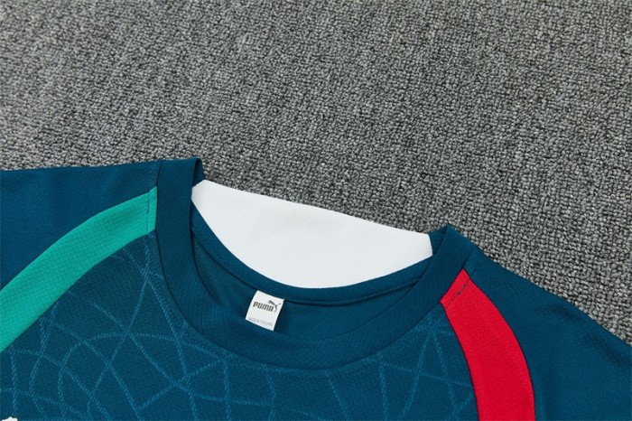 26/27 Portugal Away Blue Short Sleeve + Soccer Shorts