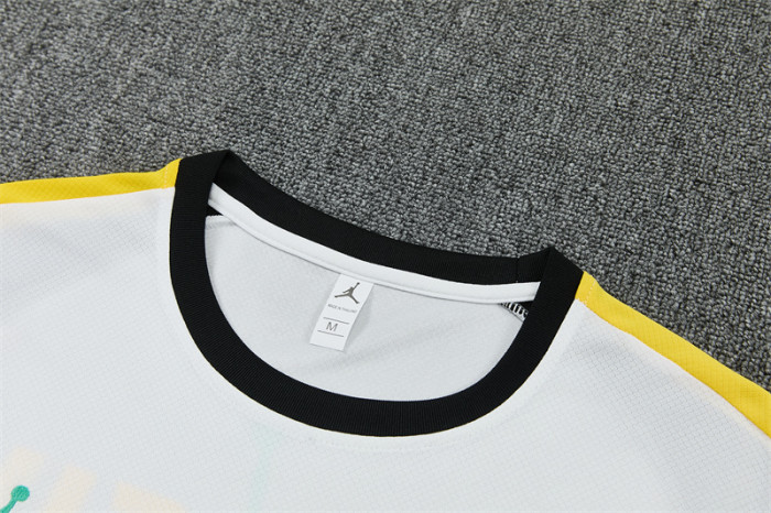 26/27 Brazil Away White Short Sleeve + Soccer Shorts
