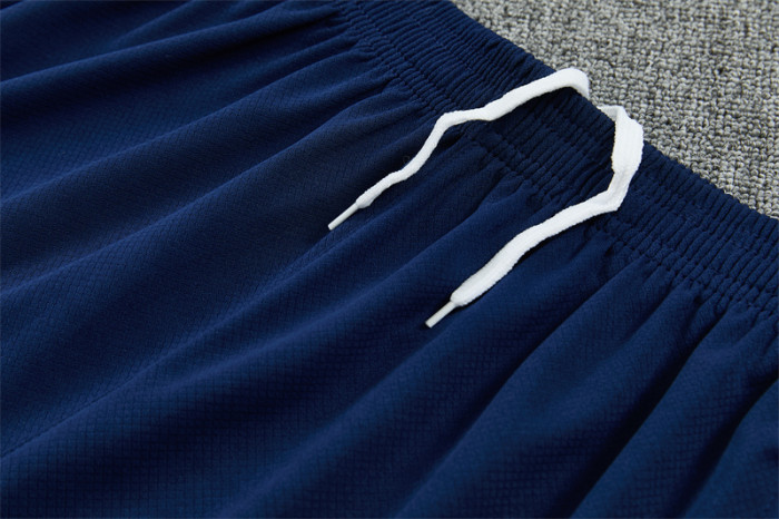 26/27 Korea Away Navy Blue Short Sleeve + Soccer Shorts