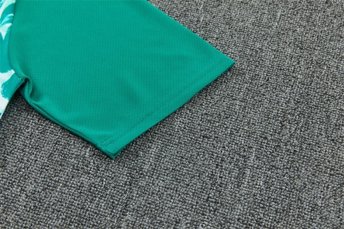26/27 Portugal Third Green Short Sleeve + Soccer Shorts