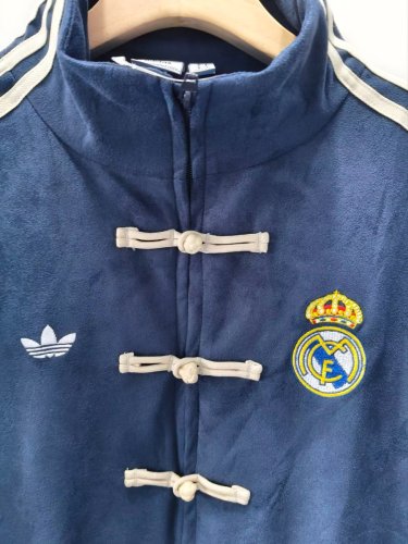 26/27 Real Madrid  x Adidas New Year Limited Edition Navy Track Jacket