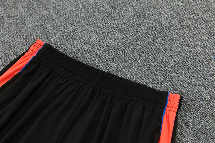 Player Version 26/27 Paris Black Half Zipper Jacket+Long Pants