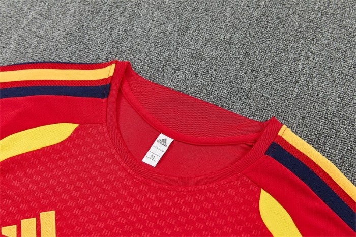 26/27 Spain Home Red Short Sleeve + Soccer Shorts