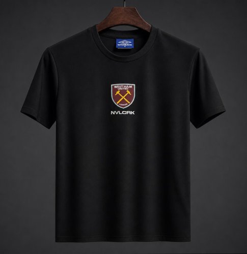 26/27 West Ham United NVLCRK Crest Men's Black Football T-Shirt