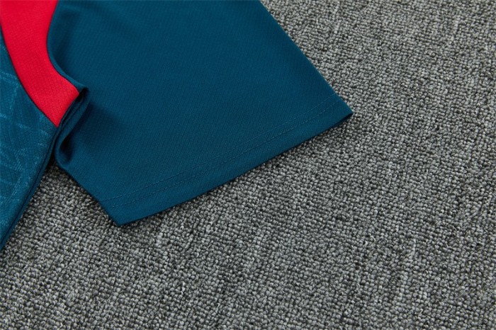 26/27 Portugal Away Blue Short Sleeve + Soccer Shorts