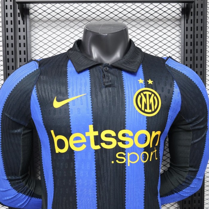Player Version 26/27 Inter Milan Home Long Sleeve Jersey