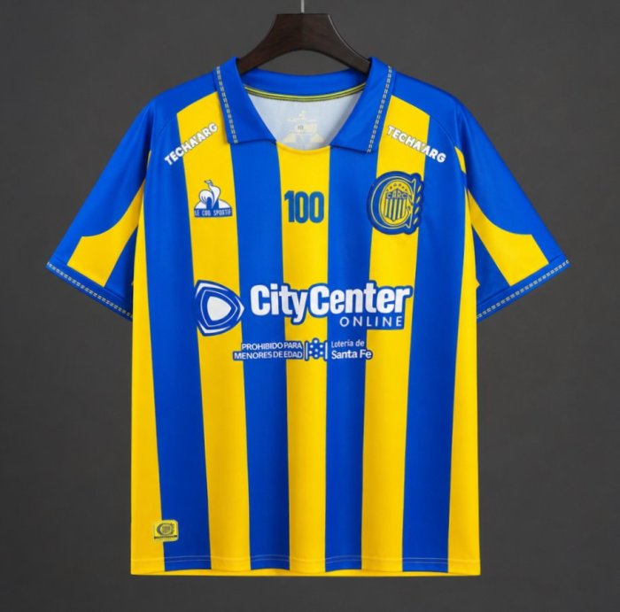 26/27 Rosario Central Home Gigante de Arroyito 100th Anniversary Edition Jersey