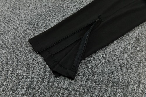 Player Version 26/27  Barcelona Light GreyHalf Zipper Jacket+Long Pants
