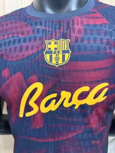 Player Version 26/27 Barcelona Special Abstract Red & Blue  Barça  Script Jersey