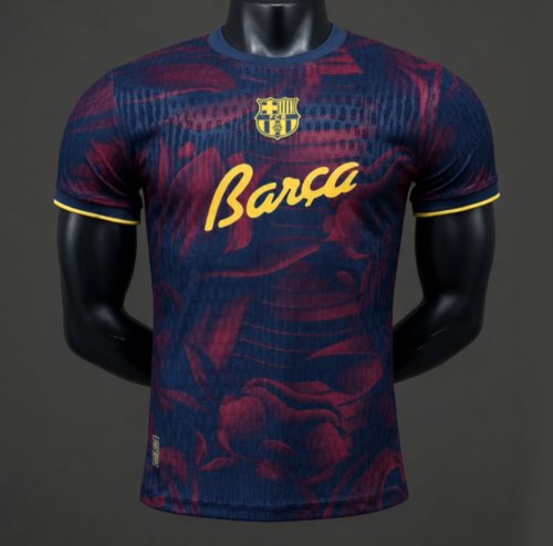 Player Version 26/27 Barcelona Special Abstract Red & Blue  Barça  Script Jersey