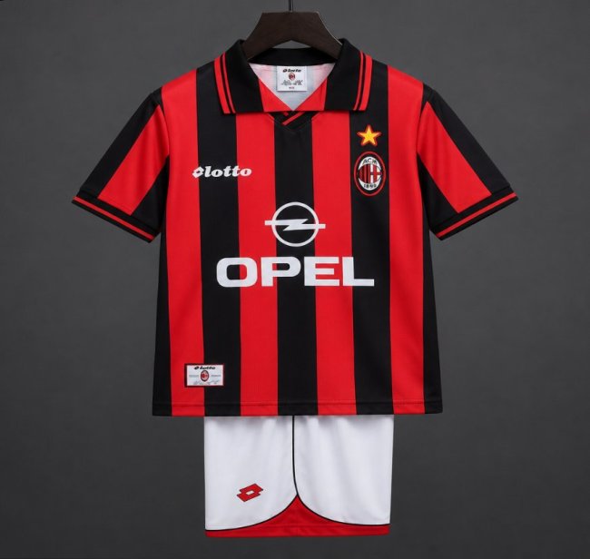 Retro 97/98 AC Milan Home Jersey