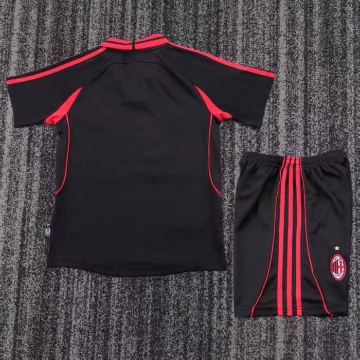 Retro 00/01 Kids AC Milan Third Jersey