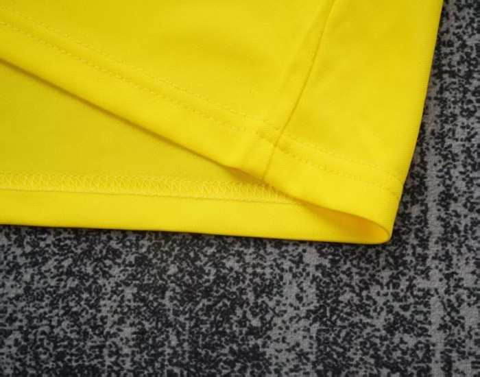 Retro 1970 Kids Brazil Yellow Jersey