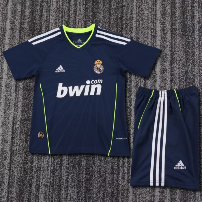 Retro 10/11 Real Madrid Away Navy Jersey