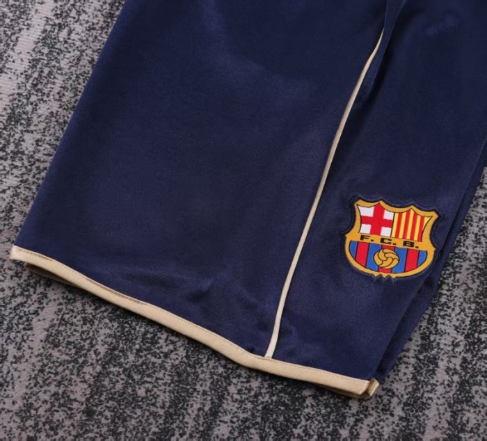 Retro Kids 01/02 Barcelona Away Jersey