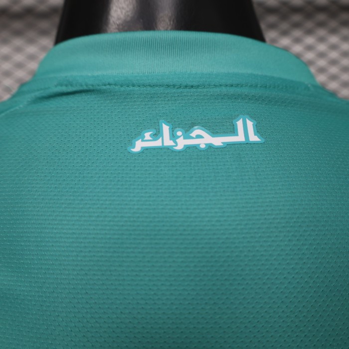 Player Version 26/27 Algeria Teal Green  Special Edition Away Jersey