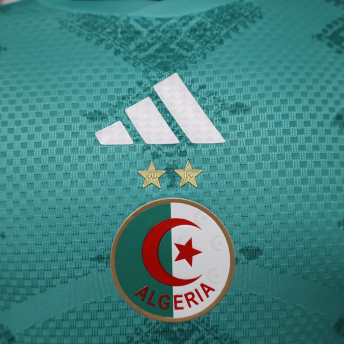 Player Version 26/27 Algeria Teal Green  Special Edition Away Jersey