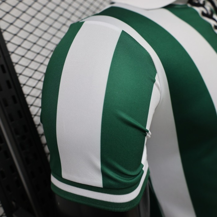 Player Version  26/27 Al Ittihad  Green & White Stripe Special Edition Jersey