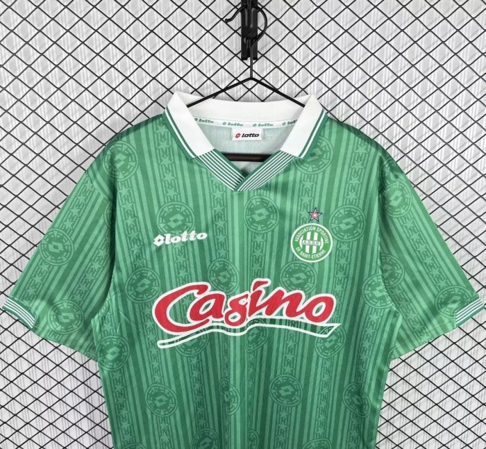 Retro 97-98 Saint-Etienne/ASSE Home Jersey