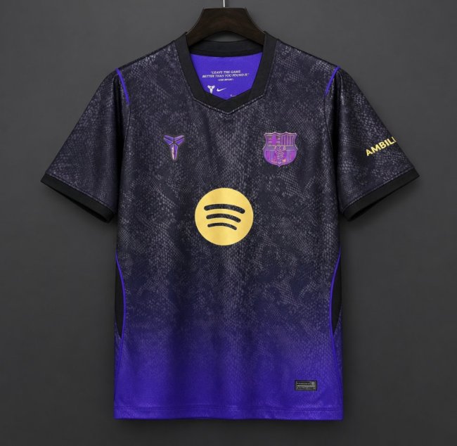26/27 Barcelona Away  Purple Mamba  Purple Black Jersey