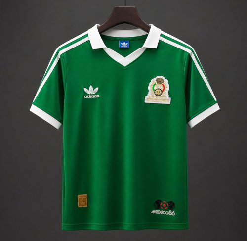 Retro 1986 Mexico Home Jersey
