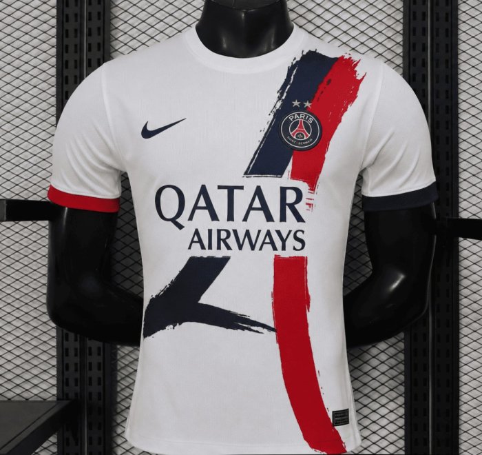 Player Version 2 Star 25/26 PSG Away Jersey With Champions of Europe 2026 Printing