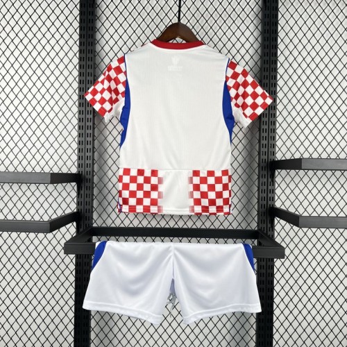 2026 Kids Croatia World Cup Home Kit