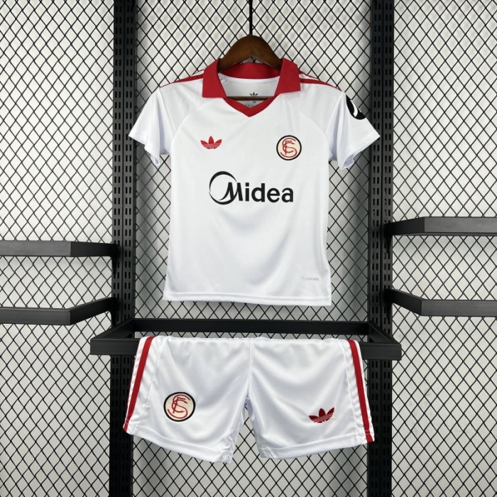2025/26 Kids Sevilla FC Vintage Kit