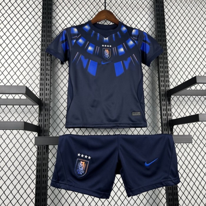 2026 Kids Uruguay World Cup Away Kit