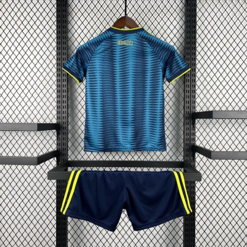2026 Kids Colombia World Cup Away Kit