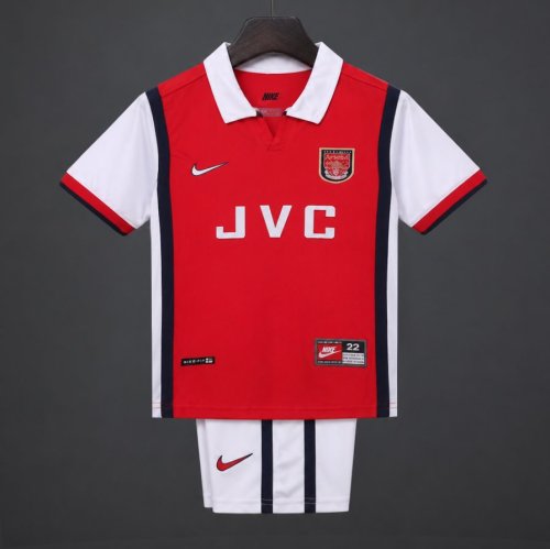 Retro Kids 98/99 Arsenal Home Jersey