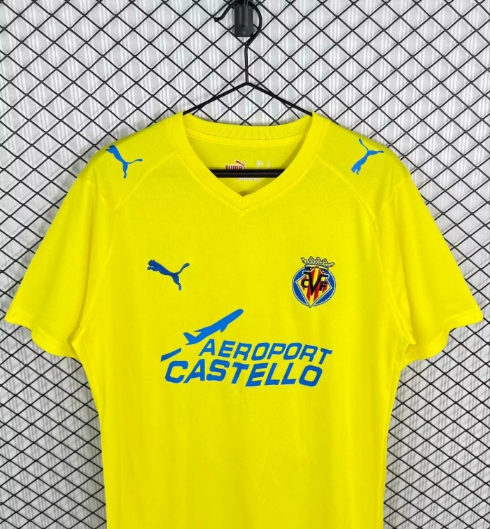 Retro 08/09 Villarreal CF Home Jersey