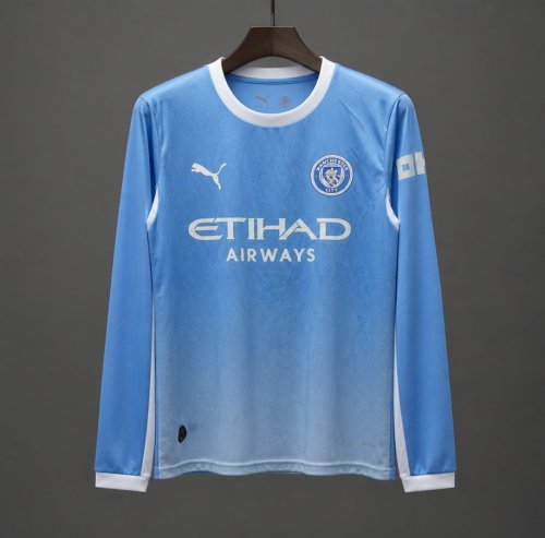 26/27 Manchester City Home Long Sleeve Jersey