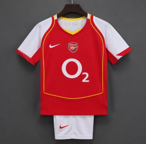 Retro Kids 04/05 Arsenal Home Jersey