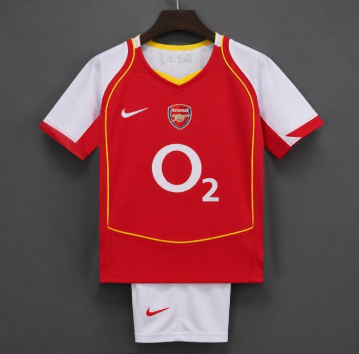 Retro Kids 04/05 Arsenal Home Jersey