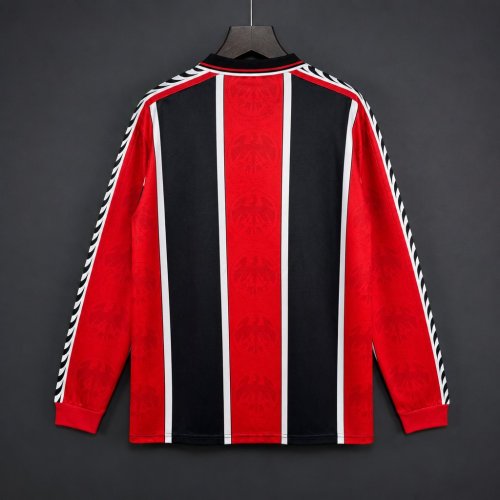 Retro 95/96 Eintracht Frankfurt Home Long Sleeve Jersey