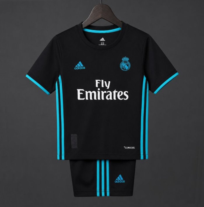 Retro Kids 17/18 Real Madrid Away Jersey