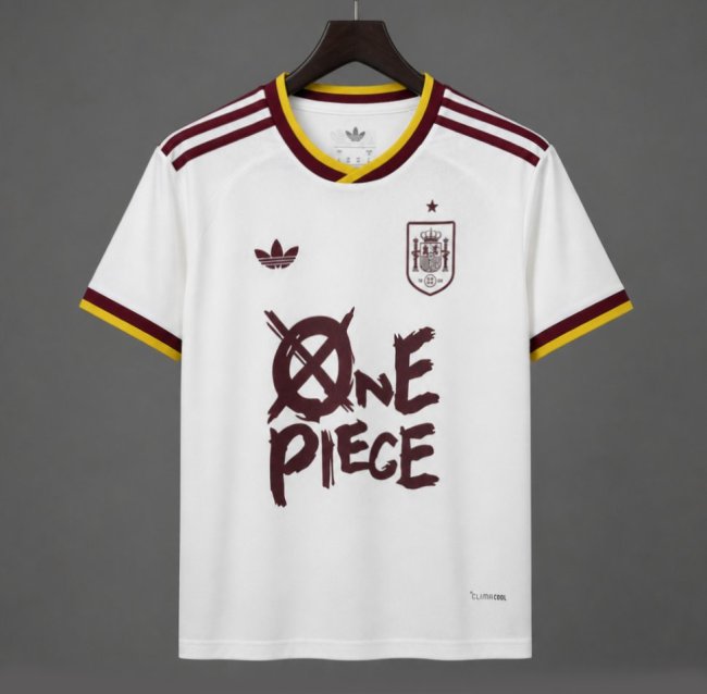 2026 Spain x One Piece Away Special Printing Jersey