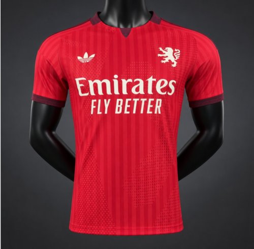 Player Version 26/27 Olympique Lyonnais Away Red Jersey