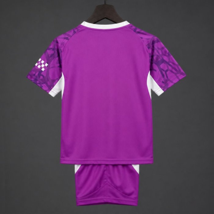 26/27 Kids Manchester City Goalkeeper Electric Orchid Jersey
