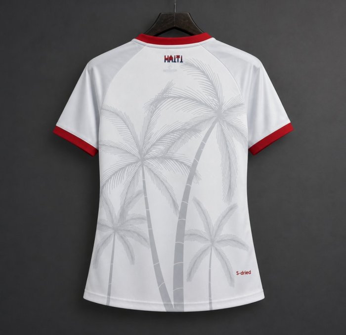 2026 Women Haiti Away White Jersey
