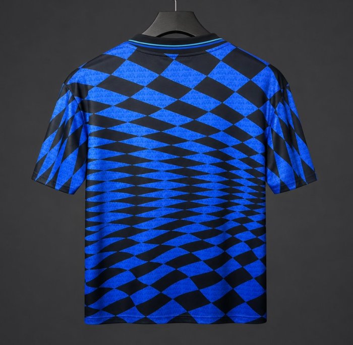 2026 Argentina x Thrasher x AFA Jersey With Blue Checkered Pattern