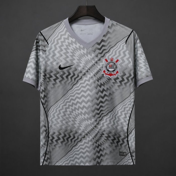 26/27 Corinthians Goalkeeper Jersey With Distinctive Black